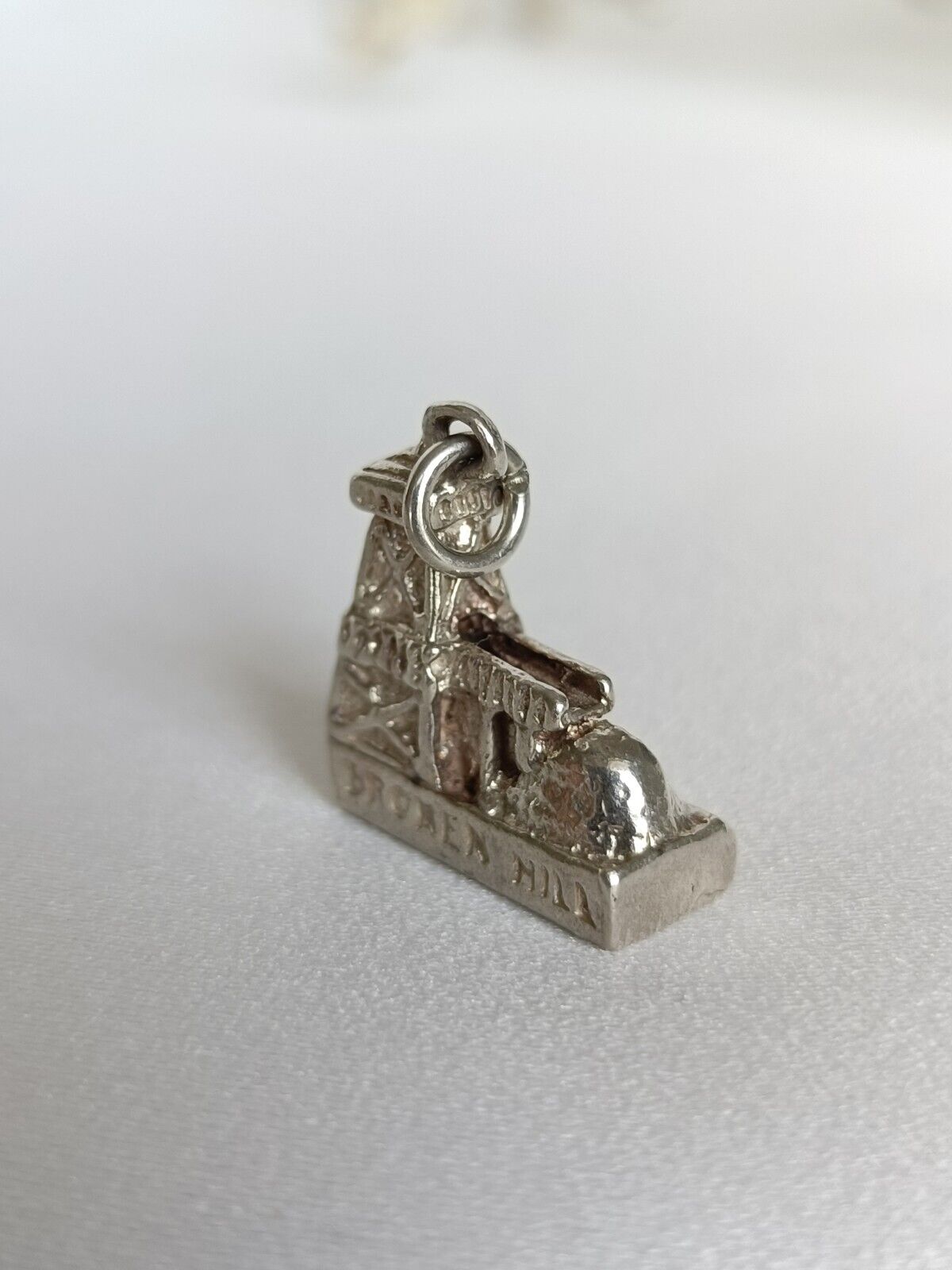 Vintage Sterling Silver Broken Hill Australian Mining Town Charm