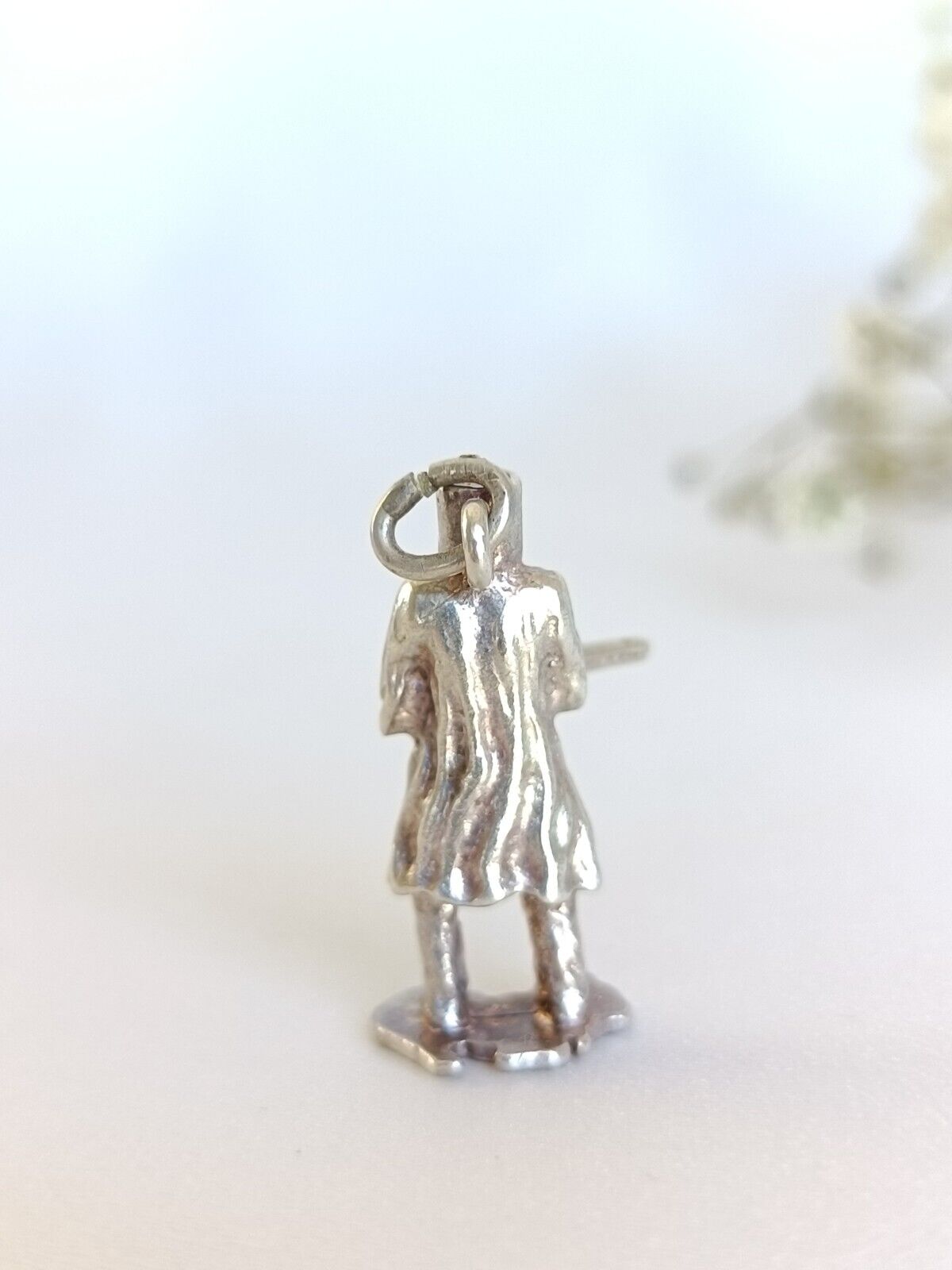 Vintage 925 Sterling Silver Australian Ned Kelly Charm Or Pendant