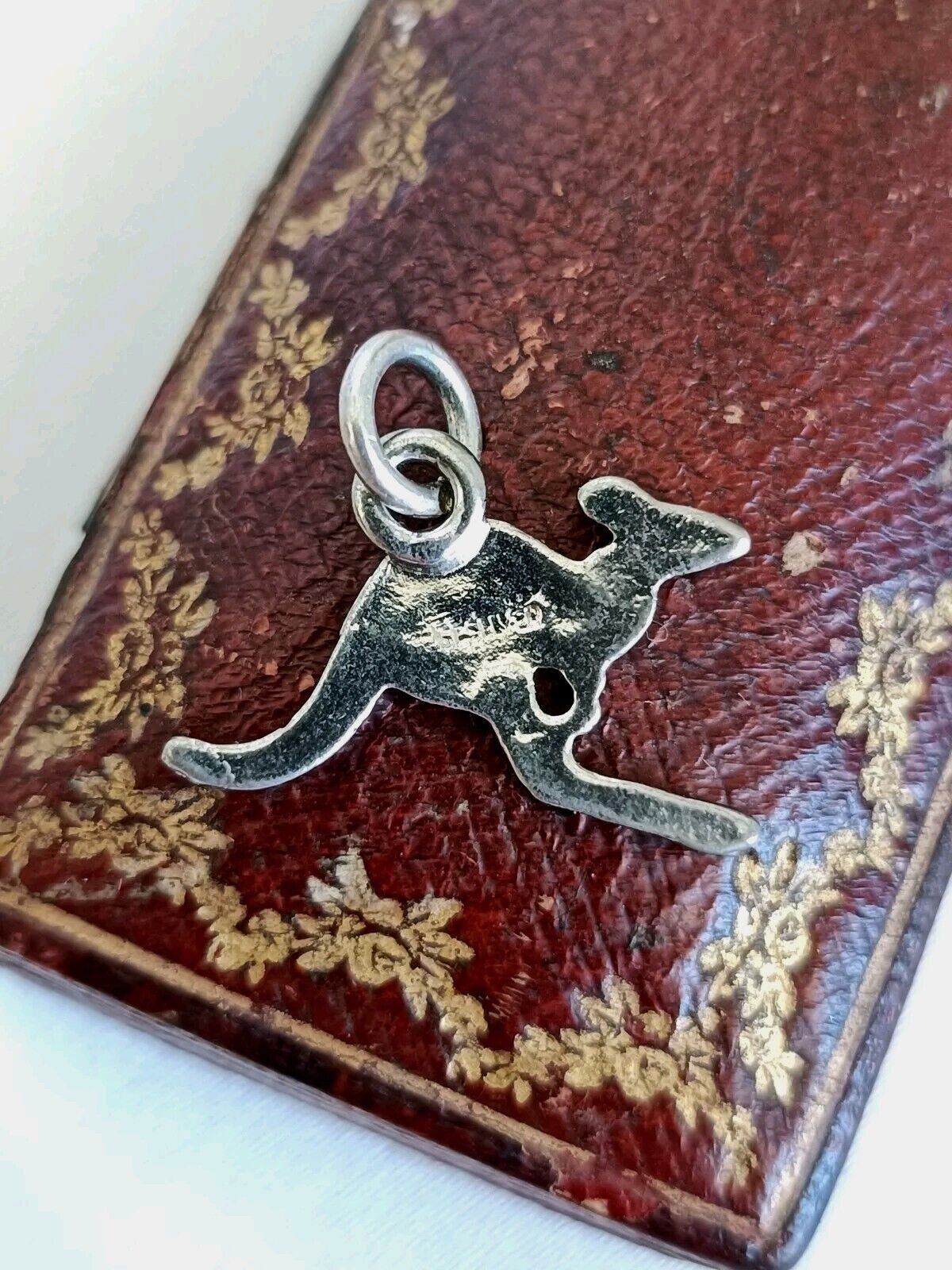 Vintage 925 Sterling Silver Kangaroo Charm