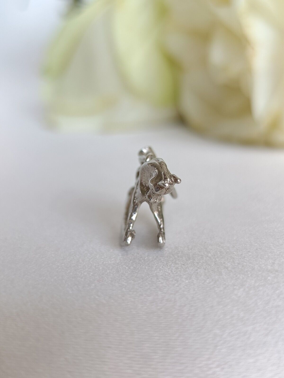 Vintage Sterling Silver Rocking Horse Charm