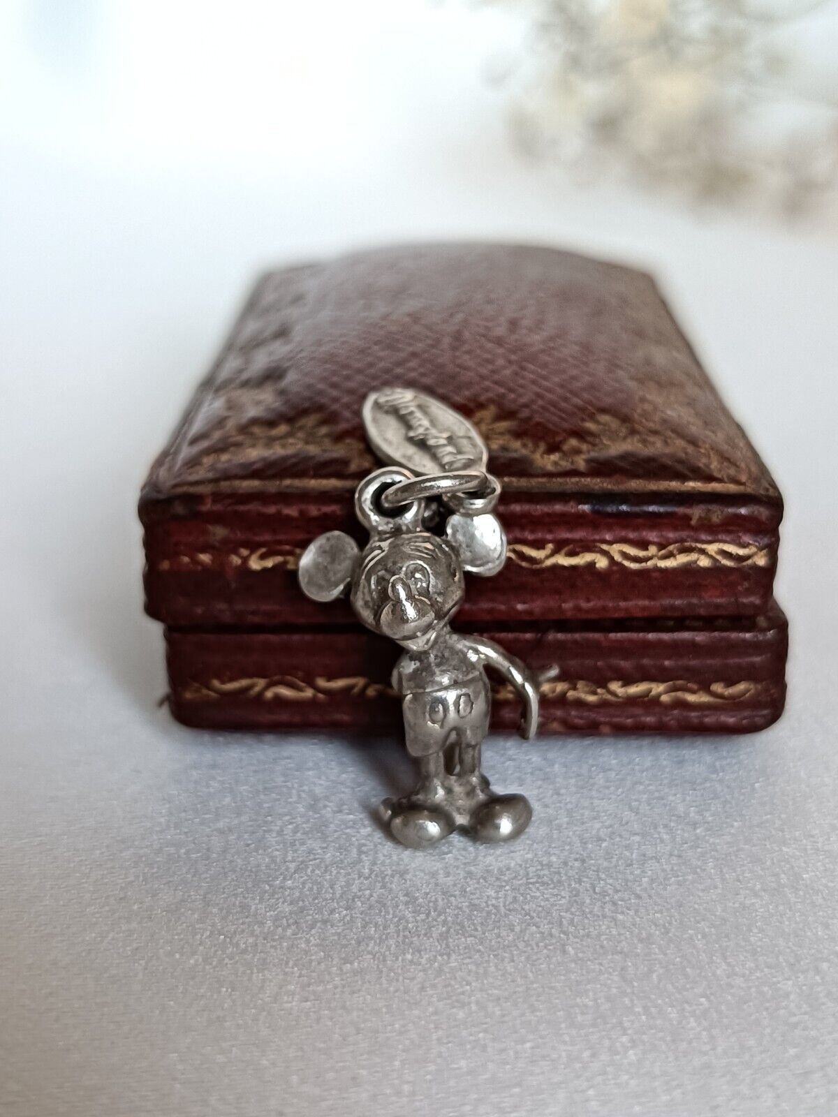 Vintage Walt Disney Productions Sterling Silver Mickey Mouse Charm