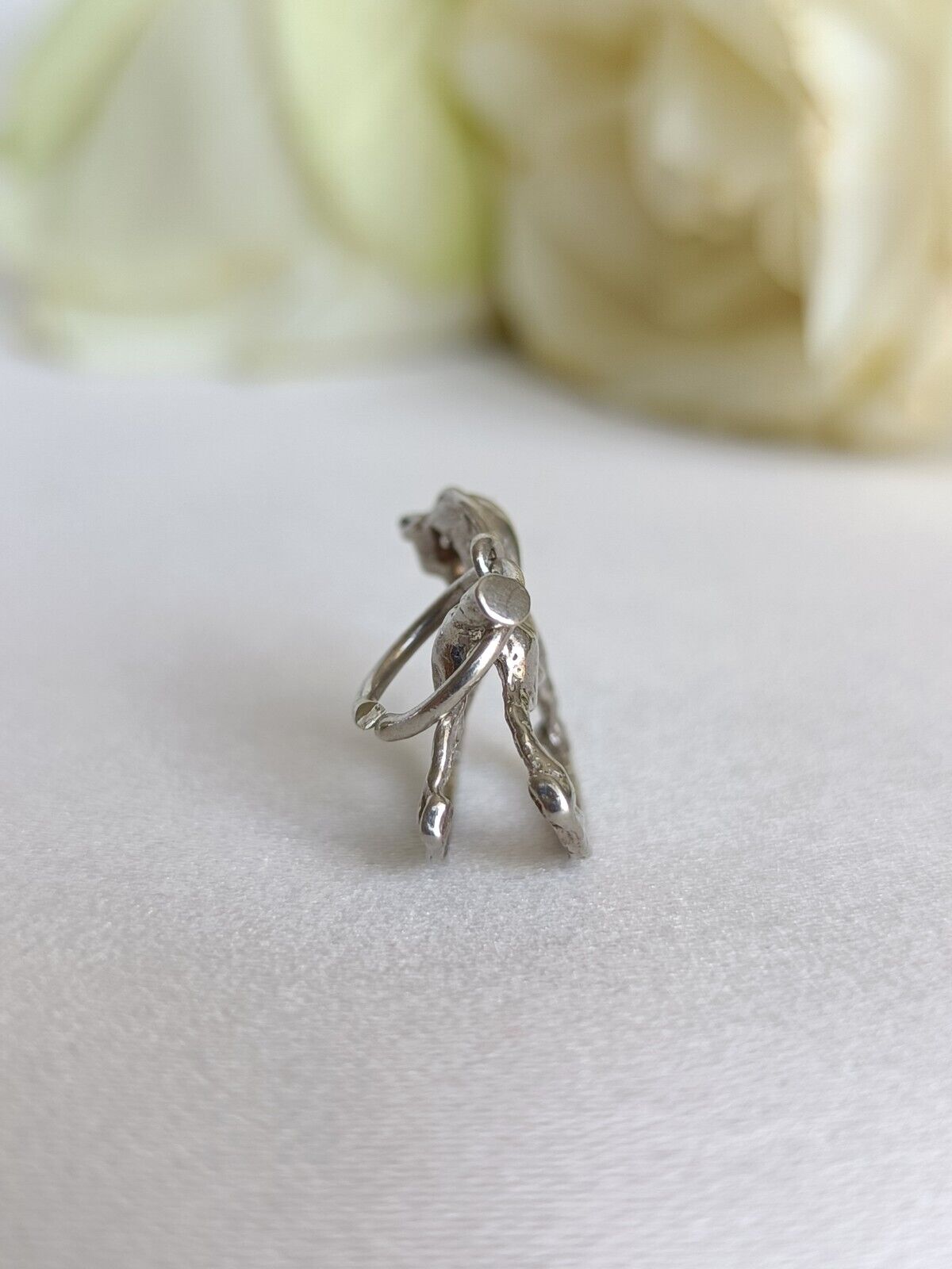 Vintage Sterling Silver Rocking Horse Charm