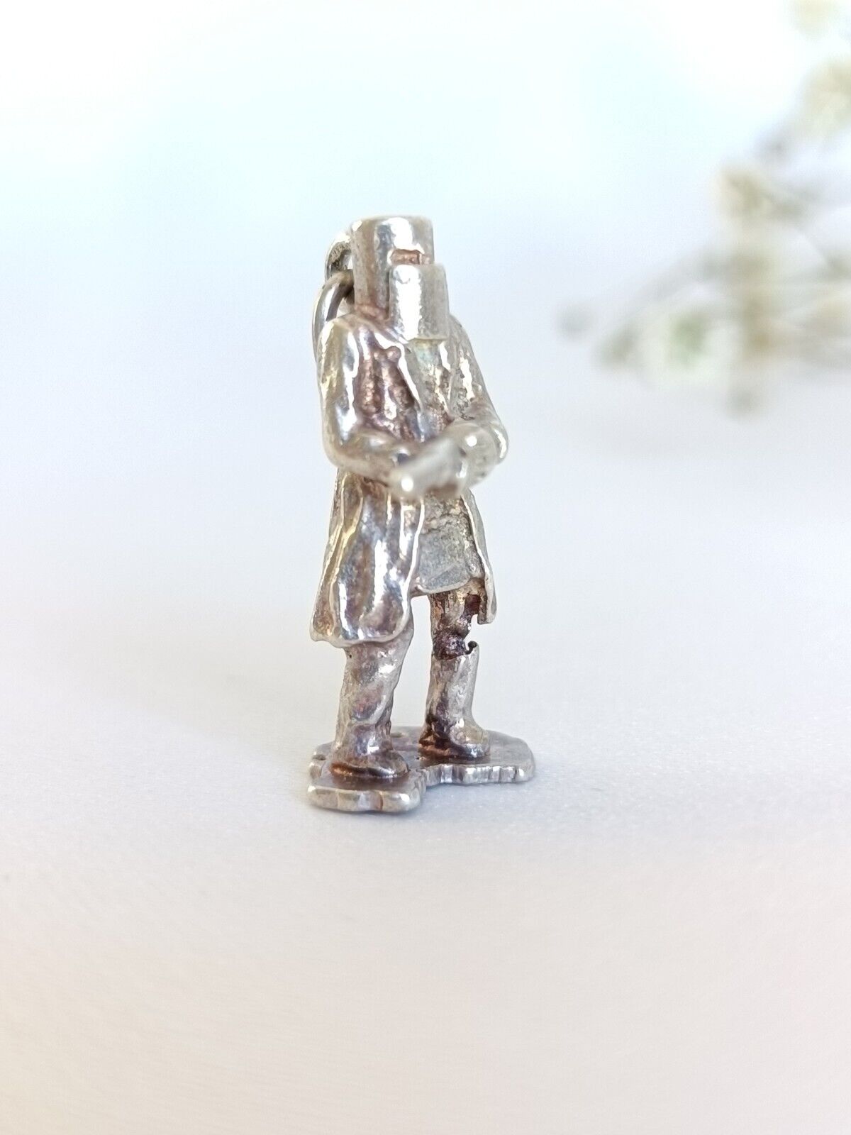 Vintage 925 Sterling Silver Australian Ned Kelly Charm Or Pendant