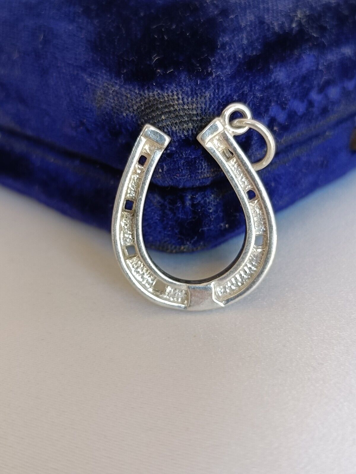 Vintage Sterling Silver Lucky Horse Shoe Charm Or Pendant