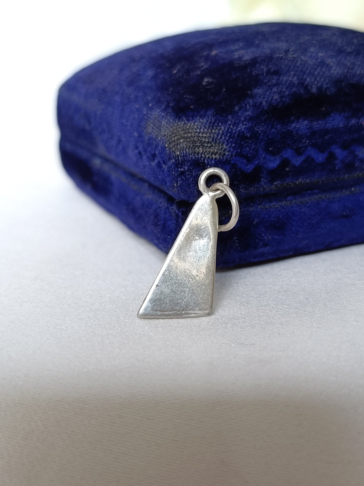 Vintage Sterling silver flipper charm swimming & diving interest